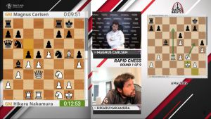 King's Indian battlefield, Nakamura vs Carlsen