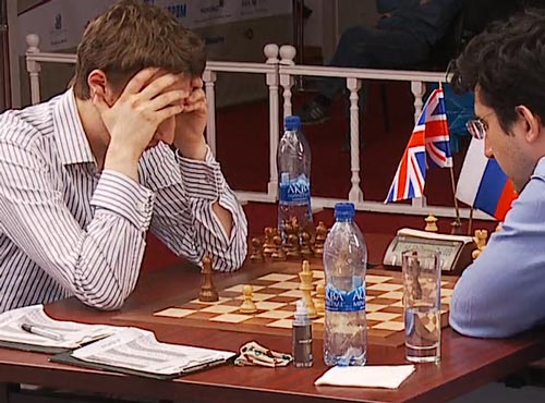 Luke McShane against Vladimir Kramnik