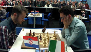 SICILIAN DEFENSE!! Ivan Saric vs Fabiano Caruana