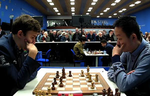 Sergey Karjakin was beaten by Wei Yi. Photo © 