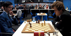 Carlsen Misses Mate In 3 vs Giri 