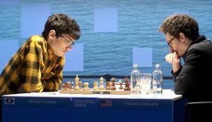 Firouzja in the lead at Tata Steel Masters