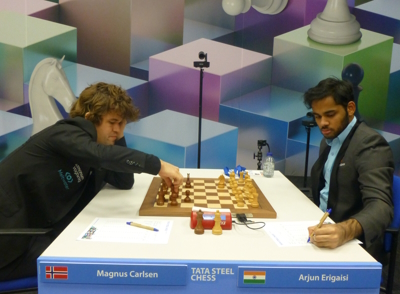 Arjun Erigaisi 4th Indian to win Tata Steel Challengers title, Magnus  Carlsen wins Masters title