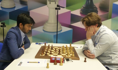 Tata Steel Round 2: Anish Giri vs Dommaraju Gukesh 