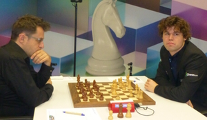 Jergus Pechac VS M Amin Tabatabaei. 2023-tata-steel-chess-challengers ROUND  02 