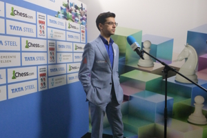 ChessBase India on X: Grandmaster Anish Giri wins the Tata Steel Masters  2023! Playing with a truly dominant form, Anish scored an unbeaten 8.5/13  to clinch the first place. Winning on demand