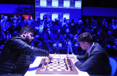 Abdusattorov beats Carlsen to lead Tata Steel Masters alone on 4/5