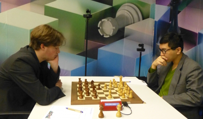 Eline Roebers VS Alexander Donchenko. 2023-tata-steel-chess-challengers  ROUND 06 