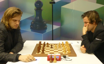 Out of control, Magnus Carlsen vs Richard Rapport