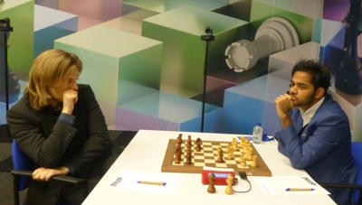 Women's Chess Coverage on X: Tata Steel Challengers: Round 7! The middle  round! ⬜️ GM Javokhir Sindarov (2654) ⬛️ IM Eline Roebers (2361)   ⬜️ IM Vaishali R (2425) ⬛️ GM Luis