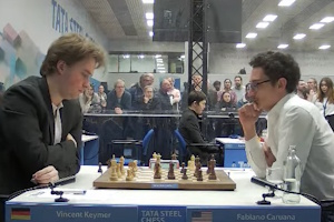 Fabiano Caruana scored a much needed win against Vincent Keymer. Photo © 