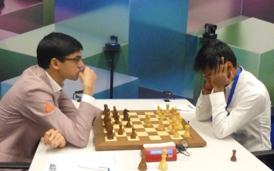 Tata Steel Round 12 Aravindh-Giri Photo &copy; Michiel Abeln.