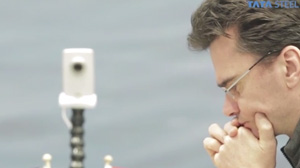 Loek van Wely beat Hikaru Nakamura in Round 7. Photo © 