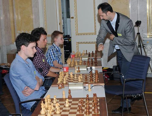 Handler, Wertjanz and Huber face Topalov