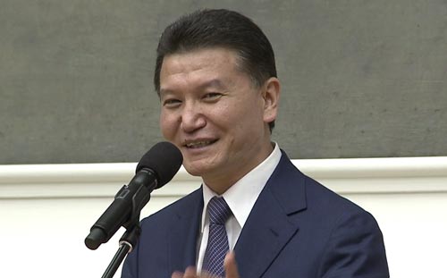 FIDE President Kirsan Ilyumzhinov