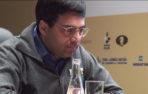 Anand during game 2