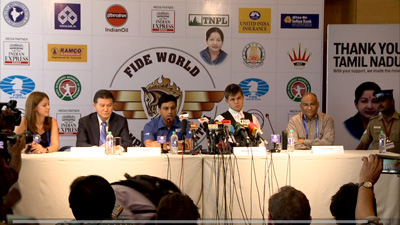 Start of Press Conference