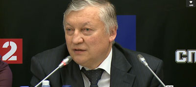 Anatoly Karpov has offered his own prize of chess sets