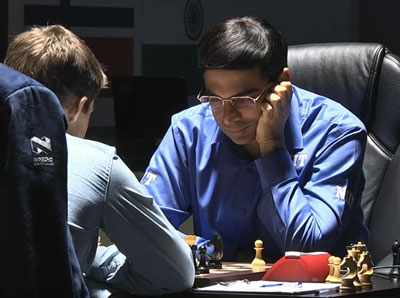 Anand during game 10