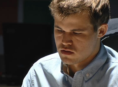 Carlsen in game 6