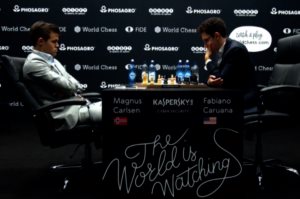 Carlsen vs Caruana World Championship Game 6.