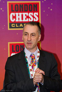 IM Malcolm Pein, CEO of Chess Promotions Ltd. Photo © Ray Morris-Hill. 