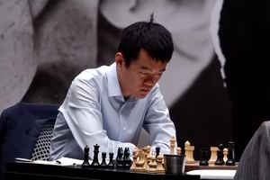 Ian Nepomniachtchi and Ding Liren Draw Game 1