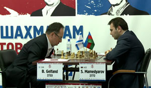 Boris Gelfand and Shakhriyar Mamedyarov