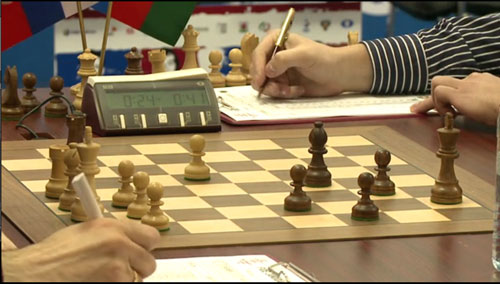 Kramnik-Radjabov Board