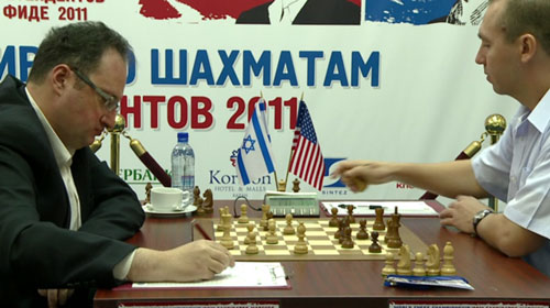 Boris Gelfand and Gata Kamsky