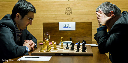 Vladimir Kramnik drew with Vassily Ivanchuk