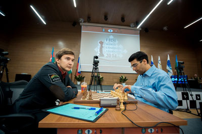 Karjakin and Anand