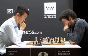 2022 FIDE Candidates, Alireza vs Caruana