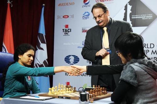 Humpy Koneru against Hou Yifan