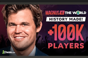 Magnus vs The World on Chess.com