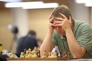 Alexei Shirov at the FIDE World Cup. Photo © 