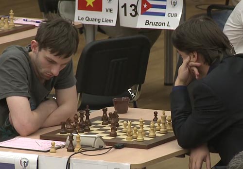 Alexander Grischuk against Alexander Morozevich