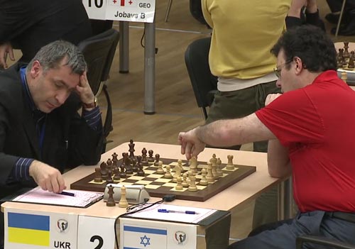 Vassily Ivanchuk against Emil Sutovsky