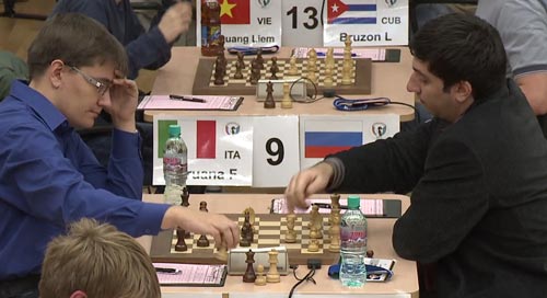 Vugar Gashimov against Evgeny Tomashevsky