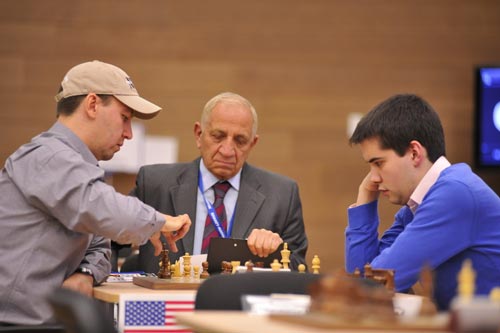 Gata Kamsky's experience took him through against Ian Nepomniachtchi