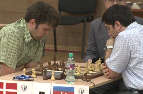 Peter Heine Nielsen against Vugar Gashimov