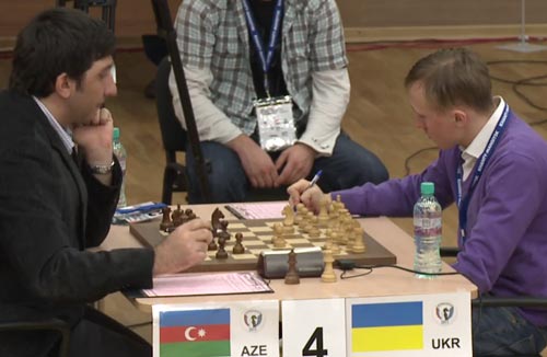 Gashimov against Ponomariov was a quick draw