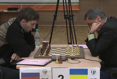 Grischuk almost paid the price in time trouble