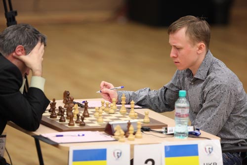 Ivanchuk won with black against Ponomariov