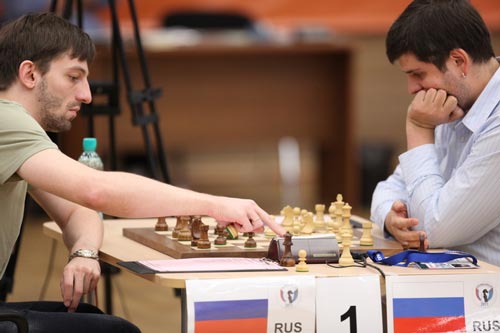 Svidler and Grischuk drew