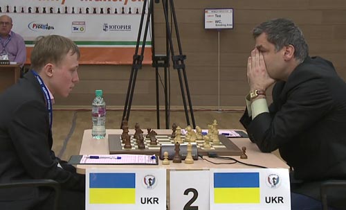 Ponomariov against Ivanchuk