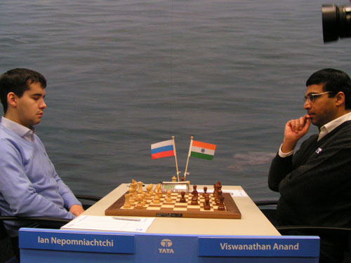 Viswanathan Anand draws with Anish Giri - The Economic Times