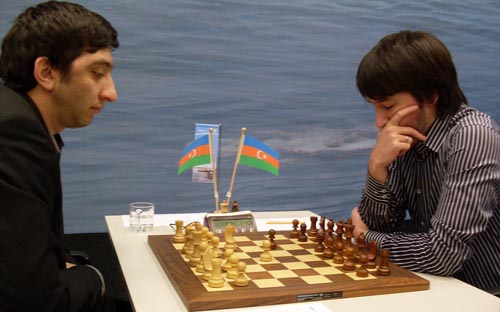 Vugar Gashimov against Teimour Radjabov