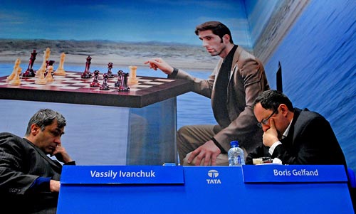 Vassily Ivanchuk against Boris Gelfand