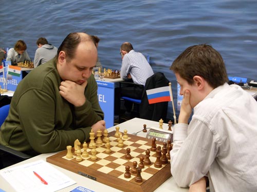 Maxim Turov against Daan Brandenburg